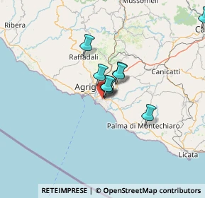 Mappa Agrigento, 92100 Villaggio Mosè AG, Italia (15.25727)