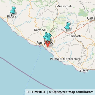 Mappa Via Cavaleri Magazzeni, 92100 Villaggio Mosè AG, Italia (46.36)