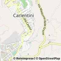 Kaart Carlentini