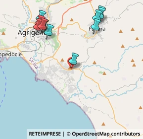 Mappa Via Antares, 92100 Agrigento AG, Italia (5.44727)