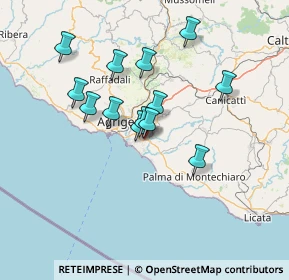 Mappa Via Antares, 92100 Agrigento AG, Italia (13.11154)