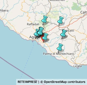 Mappa Via Antares, 92100 Agrigento AG, Italia (9.28)