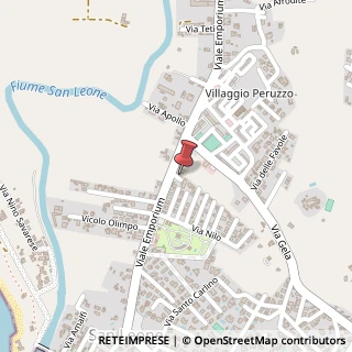 Mappa Viale Emporium, 25, 92100 Agrigento, Agrigento (Sicilia)