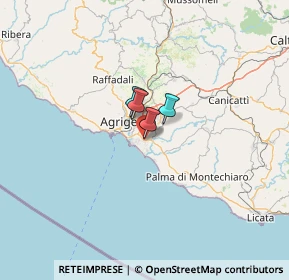 Mappa Via Lombardia, 92100 Villaggio Mosè AG, Italia (43.97273)