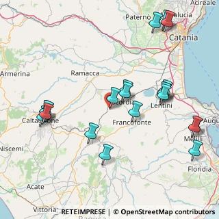 Mappa Via Crivaro, 95043 Militello In Val di Catania CT, Italia (21.0475)