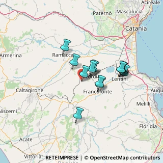 Mappa Via Vincenzo Natale, 95043 Militello In Val di Catania CT, Italia (11.99714)