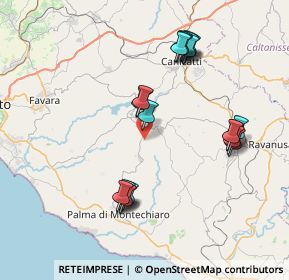 Mappa Contrada Iovino, 92020 Camastra AG, Italia (8.8545)