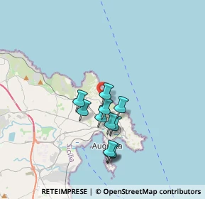 Mappa Via San Matteo, 96011 Augusta SR, Italia (3.19273)