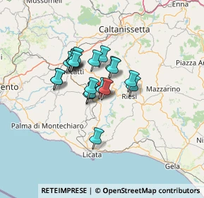 Mappa Via Solferino, 92029 Ravanusa AG, Italia (10.472)