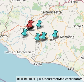 Mappa Via Solferino, 92029 Ravanusa AG, Italia (10.6055)