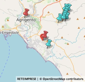 Mappa Via della Rodisia, 92100 Agrigento AG, Italia (5.40182)