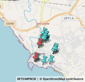 Mappa Via Salvo D'Acquisto, 92100 Villaggio Mosè AG, Italia (0.5775)