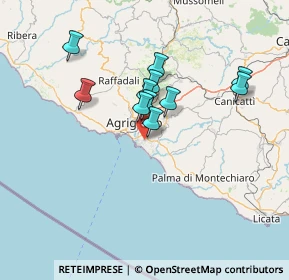 Mappa Via Zurlì, 92100 Agrigento AG, Italia (12.67364)