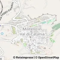 Hartă Militello in Val di Catania