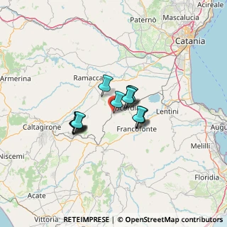 Mappa Via Ugo la Malfa, 95043 Militello In Val di Catania CT, Italia (9.79333)