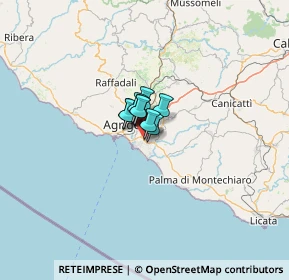 Mappa Via Ionio, 92100 Agrigento AG, Italia (20.56667)