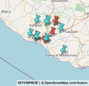 Mappa Via Ionio, 92100 Agrigento AG, Italia (10.69429)