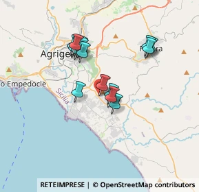 Mappa Via Ionio, 92100 Agrigento AG, Italia (3.40063)