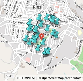 Mappa Via Liborio Ministeri, 93016 Riesi CL, Italia (0.16897)