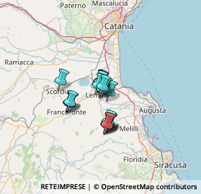 Mappa Via Trieste, 96013 Carlentini SR, Italia (7.4475)