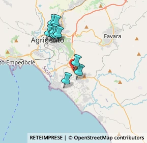 Mappa Viale Leonardo Sciascia, 92100 Agrigento AG, Italia (3.72)