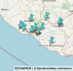 Mappa Viale Leonardo Sciascia, 92100 Agrigento AG, Italia (12.24308)