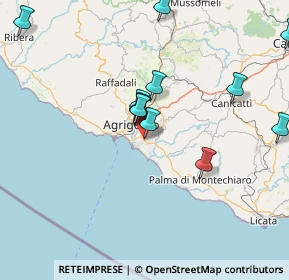 Mappa Viale Leonardo Sciascia, 92100 Agrigento AG, Italia (18.74154)