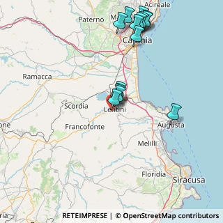 Mappa Via Tintoretto, 96016 Lentini SR, Italia (18.85133)