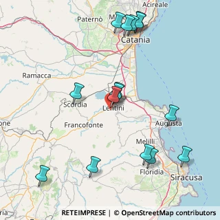 Mappa Via Tintoretto, 96016 Lentini SR, Italia (21.28133)