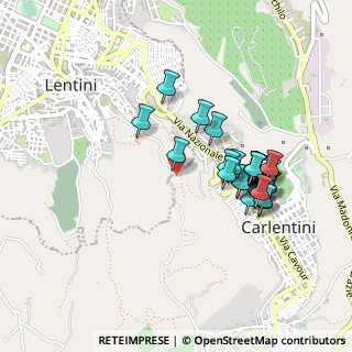 Mappa Contrada crocifisso, 96016 Lentini SR, Italia (0.47857)
