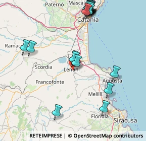 Mappa Contrada crocifisso, 96013 Carlentini SR, Italia (21.9085)