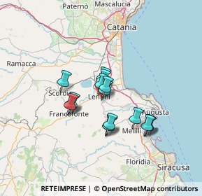 Mappa Contrada crocifisso, 96016 Lentini SR, Italia (11.135)