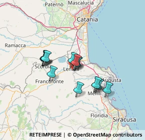 Mappa Contrada crocifisso, 96013 Carlentini SR, Italia (11.085)