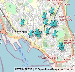 Mappa Via S. Lucifero, 09125 Cagliari CA, Italia (0.86154)