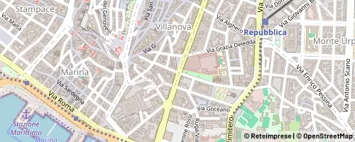 Mappa Cagliari