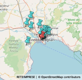 Mappa Via S. Lucifero, 09125 Cagliari CA, Italia (6.62467)