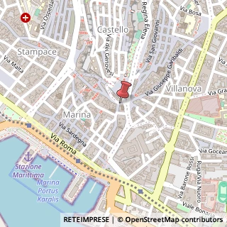 Mappa Piazza Costituzione, 4, 09124 Cagliari, Cagliari (Sardegna)