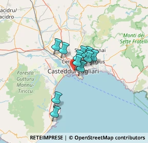 Mappa Via Torino, 09124 Cagliari CA, Italia (8.85636)
