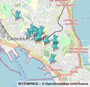 Mappa Via Ada Negri, 09121 Cagliari CA, Italia (0.66667)