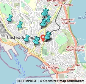 Mappa Via Ada Negri, 09121 Cagliari CA, Italia (0.7175)