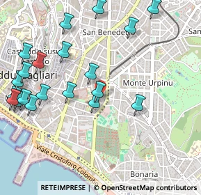 Mappa Via Ada Negri, 09121 Cagliari CA, Italia (0.6815)