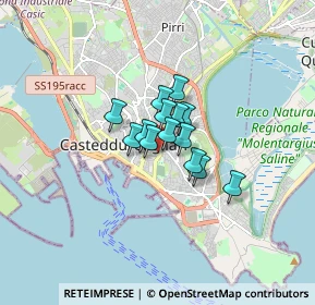 Mappa Via Ada Negri, 09121 Cagliari CA, Italia (0.90357)