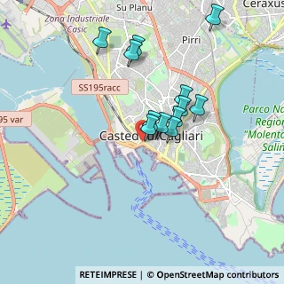 Mappa Largo Carlo Felice, 09123 Cagliari CA, Italia (1.6775)