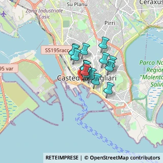 Mappa Largo Carlo Felice, 09123 Cagliari CA, Italia (1.036)