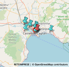 Mappa Via Roma, 09121 Cagliari CA, Italia (6.34929)