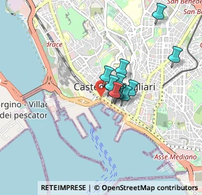 Mappa Via Roma, 09121 Cagliari CA, Italia (0.60182)