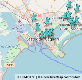 Mappa Largo Carlo Felice, 09123 Cagliari CA, Italia (4.914)