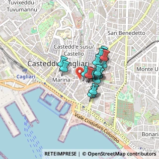 Mappa Viale Regina Margherita, 09123 Cagliari CA, Italia (0.274)