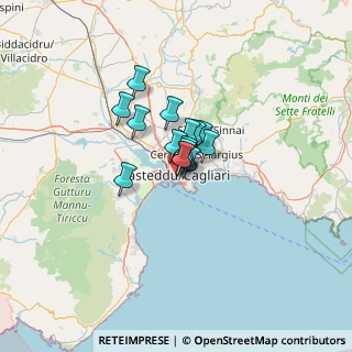Mappa V.le Regina Margherita, 09124 Cagliari CA, Italia (6.64533)