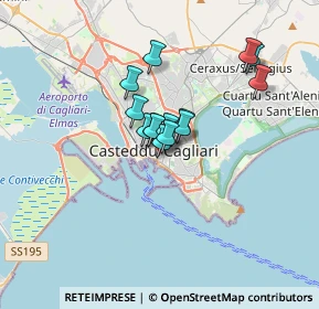 Mappa Viale Regina Margherita, 09123 Cagliari CA, Italia (2.38643)